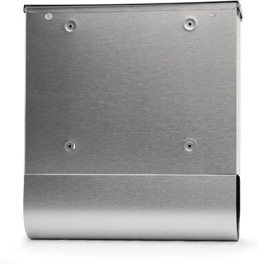 Поштовий ящик Grafner Design з газетницею, сталь, замок (2 ключі), 3 вікна, кутовий, монтажний комплект