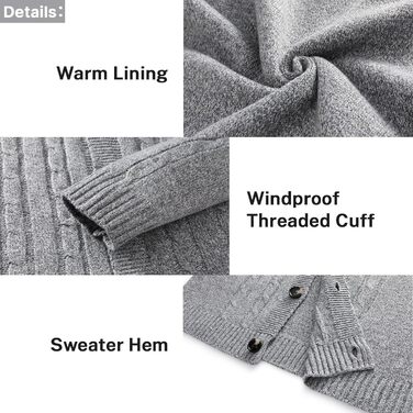 Чоловічий светр з коміром-стійкою, в'язаний пуловер, однорядний, стильний светр для осені та зими (світло-сірий, XXL)