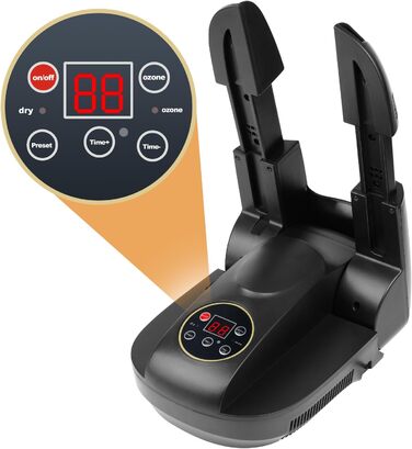 Електричний сушильник для взуття з озоном - сушильник для взуття, черевиків, рукавичок, шапок, лижних черевиків. Швидке сушіння теплом, компактний, розкладний дизайн.