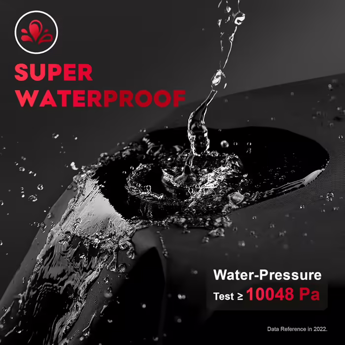 Чохол для гриля Zettum 76 см, водонепроникний, для Weber Spirit 210/Е-210, преміум, міцний, з PU покриттям, для складаної бічної полиці (76x66x109 см)