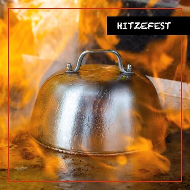 Набір для приготування бургерів DREIBERG® з нержавіючої сталі (9 предметів): шпатель, дзвоники для плавлення сиру, прес, сматчер, дозатор спецій, рецепти та папір для випікання