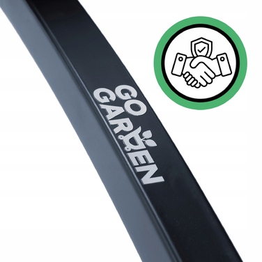 Стійка для гамака Go Garden, сіра, двомісна, до 250 кг, 378 см