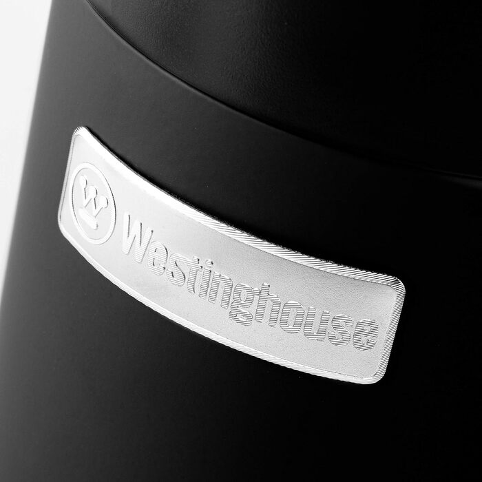 Ретро ручний міксер Westinghouse, 5 швидкостей, турбо, LCD-дисплей, таймер, 2 віночки, 2 гачки, сумка для зберігання, 350 Вт, чорний