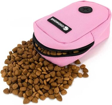 Сумка для ласощів та пакетиків для вигулу собак COOWONE, рожевий колір