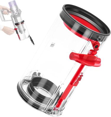 Електрична насадка для миття підлоги Dyson V15, V11, V10, V8, V7 - з баком та 6 змінних серветок