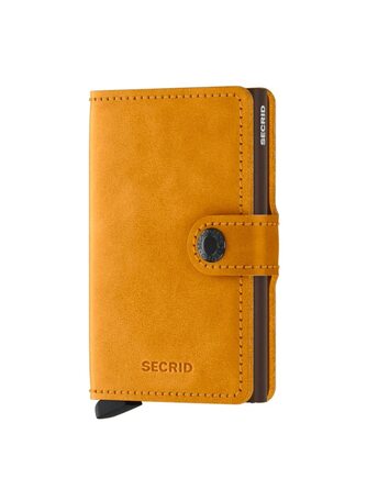 Secrid Гаманець-картхолдер металевий чорний (Ochre) - оригінал