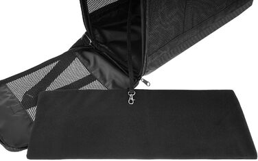 Транспортна сумка для собак та котів 55x40x23 см | Легка переноска для тварин до 15 кг | Підходить для авіаперельотів Eurowings, Lufthansa