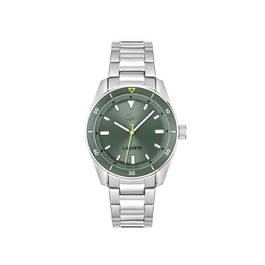 Годинник Lacoste Boston чоловічий кварцовий, світло-зелений, з браслетом з нержавіючої сталі або шкіри