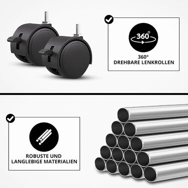 Воніа - сушилка для білизни на колесах, металева, 3 яруси, 6 розкладних крил, 72 x 50 x 172 см, для дому та саду