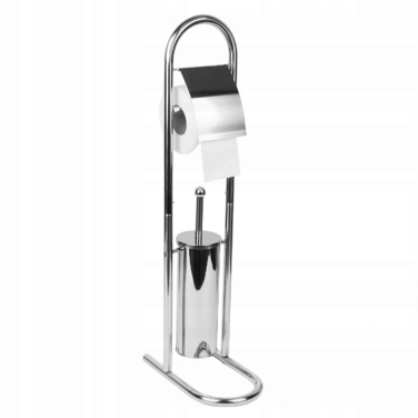 Набір аксесуарів для ванної кімнати Artgos, нержавіюча сталь, сірий глянцевий