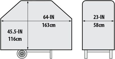 Чохол для гриля Broil King 172,7 см, модель 67488