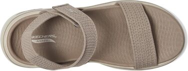 Сандалі Skechers Go Walk Arch Fit 2.0 Annie – бежеві текстильні жіночі, 38 EU