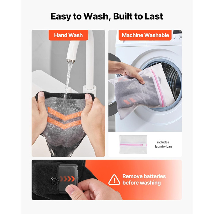 Електричні гріючі шкарпетки VEVOR з акумулятором 5000 mAh, 4 режими нагріву, керування через додаток, для чоловіків та жінок, середній розмір, підходять для полювання, їзди на конях, кемпінгу, походів