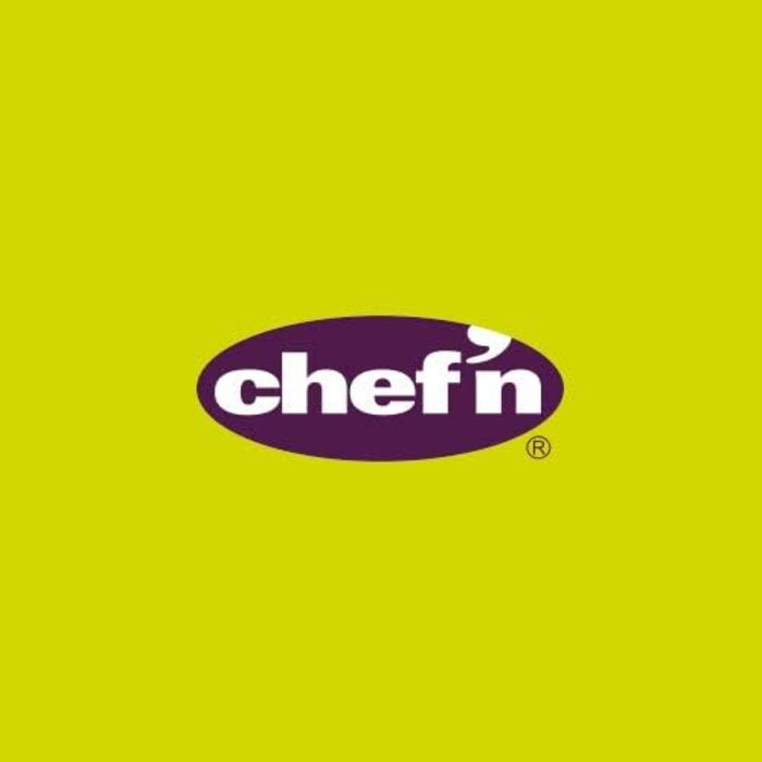 Солемолка Chef'n SaltBall з керамічним механізмом, пластикова, чорна/прозора, для спецій
