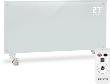 Електричний конвектор Klarstein: мобільний нагрівач з термостатом, 2000 Вт