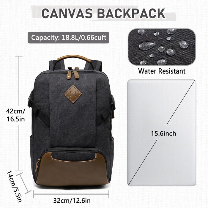 Чоловічий рюкзак для ноутбука 15.6