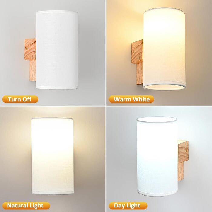 Стійка лампа Gleonlux з дерева, вінтажний стиль, E14, бохо, індустріальна для дому, 10x13.3x18 см