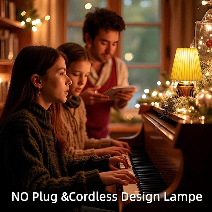 Бездротова настільна лампа MJ з таймером, акумулятор, батарейний живлення, для дому, декору, аварійне освітлення, бежева