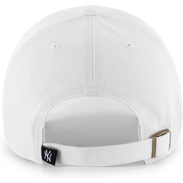 Кепка бейсболка 47 Brand Cleveland Indians Clean Up Strapback (біла, універсальний розмір)