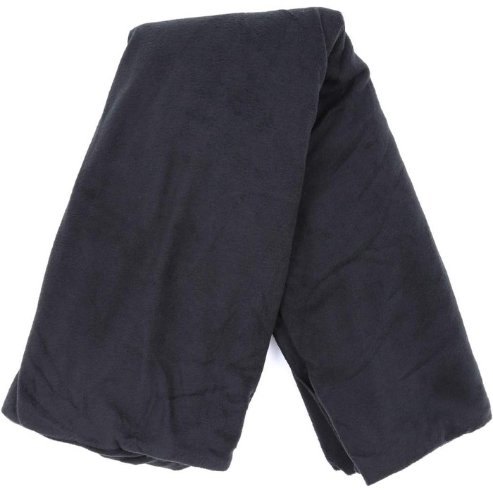 Milestone Camping Men's 26020 Fleece Sleeping Bag Liner, Comfort and Warmth, Compact and Portable, Easy Care, Black, 220 x 85 cm (L x W), L220 x W85cm