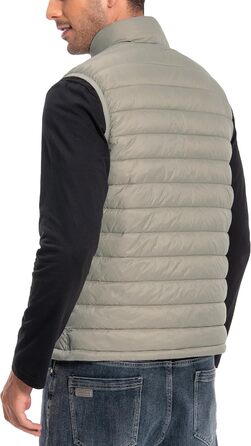 Чоловіча тепла жилетка Pioneer Camp – водонепроникна, компактна, з підкладкою – для активного відпочинку, повсякденного носіння, роботи, спорту та подорожей, хакі, розмір S