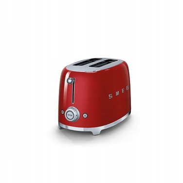 Тостер Smeg TSF01RDEU, червоний, 950 Вт