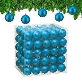 Relaxdays Set of 100 Christmas Baubles