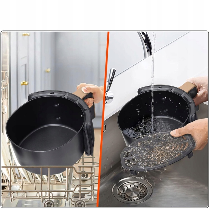 Аерофритюрниця 2400 Вт, 6 л з дисплеєм