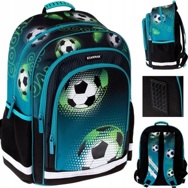 Багатовідсіковий шкільний рюкзак Starpak 469308 Football