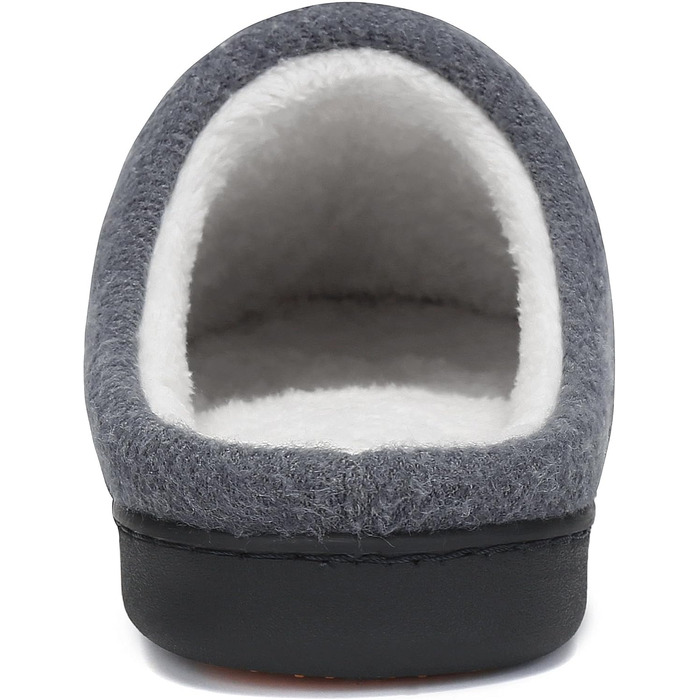 Тапочки жіночі Mishansha Herren теплі зимові з меморі-піною та плюшем, антиковзкі, розмір 36-48, срібні