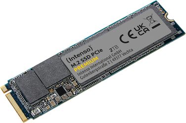 Intenso 2TB M.2 SSD PCIe Premium: Швидкий NVMe накопичувач (2100 MB/s)