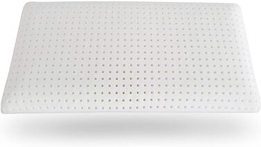 Ортопедична подушка для шиї Jekatex Sleepy 35x70x9 см, в'язкопружна піна, Tencel
