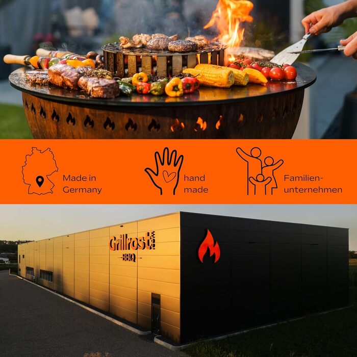 Оригінальна решітка для вугілля Grillrost з нержавіючої сталі для Masterbuilt 560/800/900/1050 – запасна частина для коптильні, довговічна