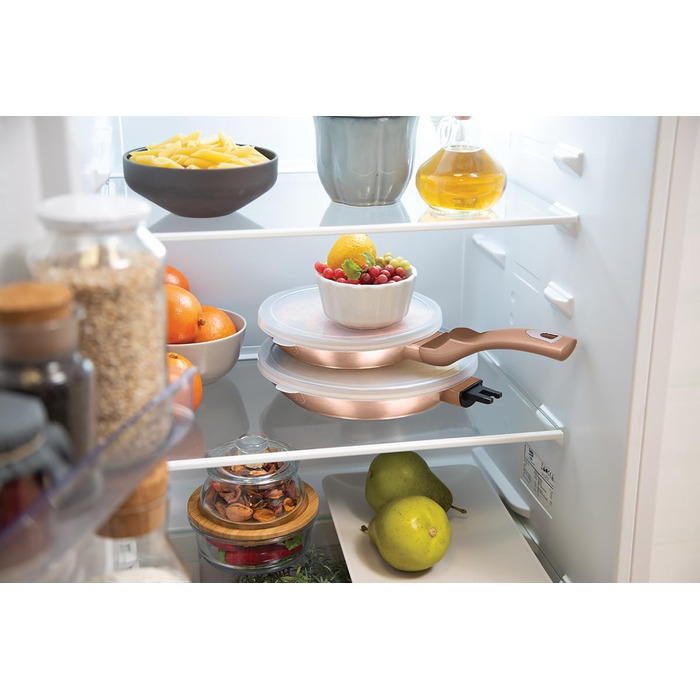 Набір сковорідок Berlinger Haus Metallic Line Rose Gold Edition (5 шт.) з знімним ручками