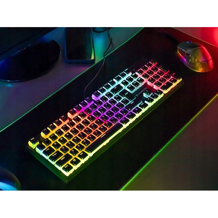 Ігрова механічна RGB клавіатура з LED-підсвіткою