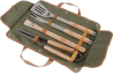 Набір грилю Esschert Design, зелений, 49.8 x 47 x 26 см, GT37