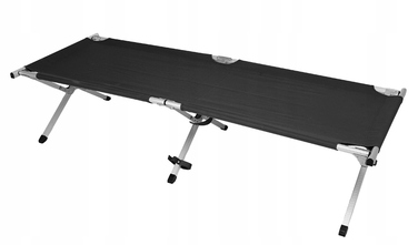 Розкладне ліжко Mil-Tec, 190 см x 65 см, чорне