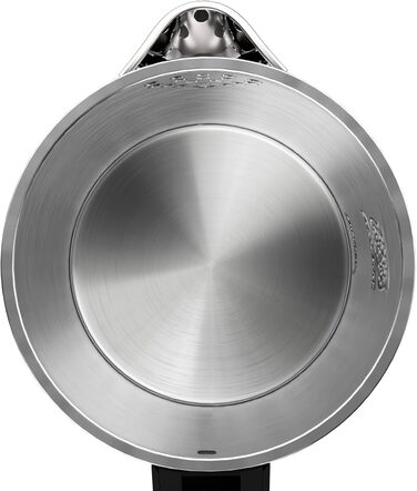 Електричний чайник Aeco AQA NEO з нержавіючої сталі, 1.7 л, 2150 Вт, без BPA, фільтр від накипу, бездротовий, CoolTouch, шампань сріблястий