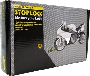 Stoplock HG 400-00 – протиугінний замок для авто, причепів, мотоциклів, жовтий