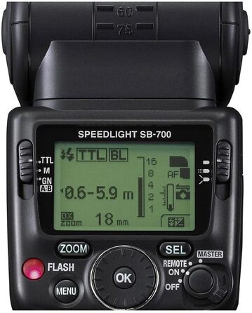 Спалах Nikon SB-700 для цифрових дзеркальних камер Nikon SLR