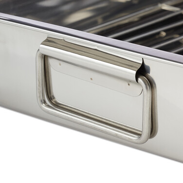 Relaxdays Roasting Pan with Rack
