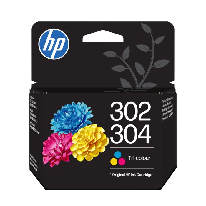 Оригінальний кольоровий картридж HP 302/304 (нова версія) для принтерів HP