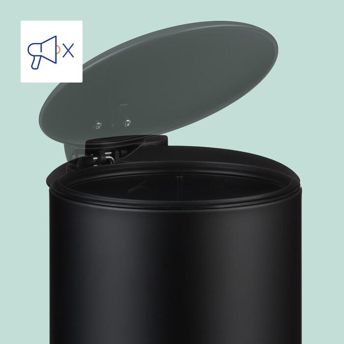 Relaxdays Trash Can 3 l Softclose