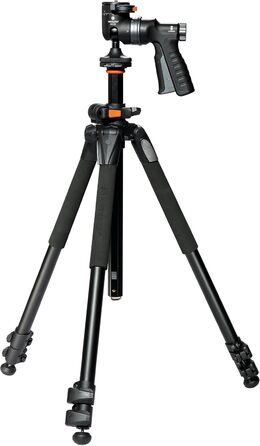 Штатив Vanguard Alta Pro 263AB 100 з кульковою головкою SBH-100 для Sony, Nikon, Canon DSLR, чорний (з пістолетним руків'ям GH-100)