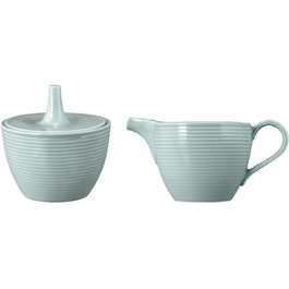 Seltmann Weiden Beat Arktisblau Sugar Bowl + Milk Jug 2-Piece Set