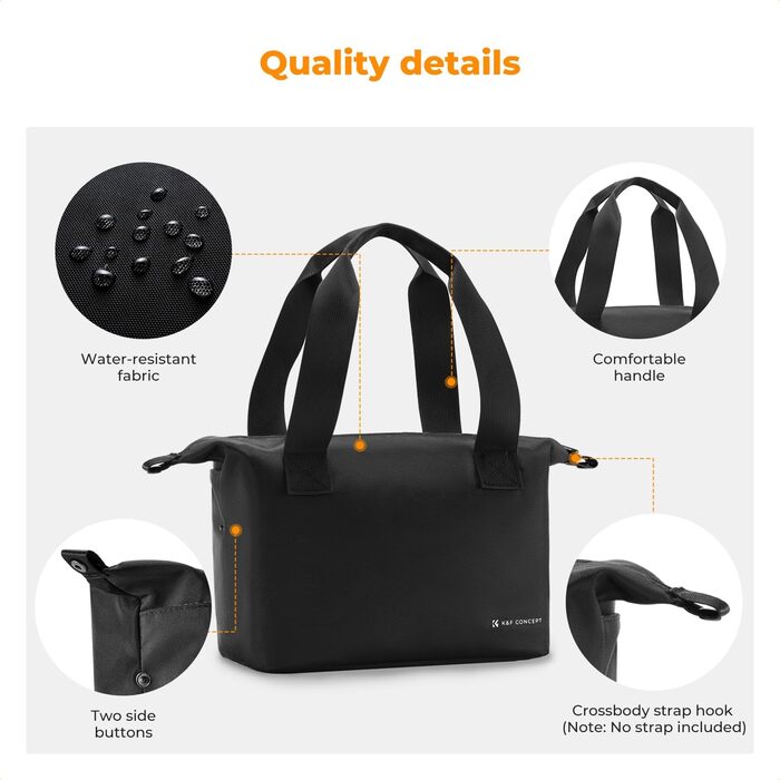 Сумка для камери K&F Concept: водонепроникна сумка-рюкзак для DSLR/зеркальної камери з 2 відділеннями