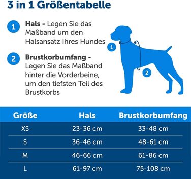 Нашийник-шлейка PetSafe 3-в-1 для собак, з анти-тягнучим кільцем та ременем для авто, розмір L, чорний
