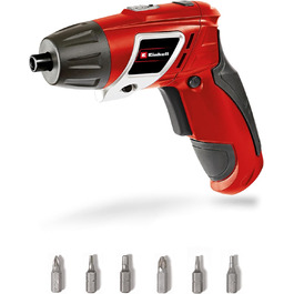 Акумуляторна дриль-шуруповерт Einhell TC-SD 3,6 Li (3.6V, 1300 mAh, 3 Nm, з регульованим кутом, LED-підсвічування, Soft Grip, індикатор заряду, 6 біт)