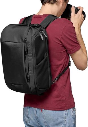 Рюкзак для камери Manfrotto Advanced Fast III Hybrid III M - для бездзеркальних камер, об'єктивів та ноутбука