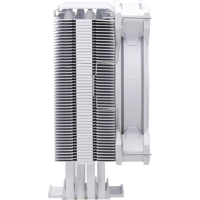 Cooler Master Hyper 212 Halo White - Кулер для CPU з RGB підсвічуванням, чорний, LGA1700/AM5